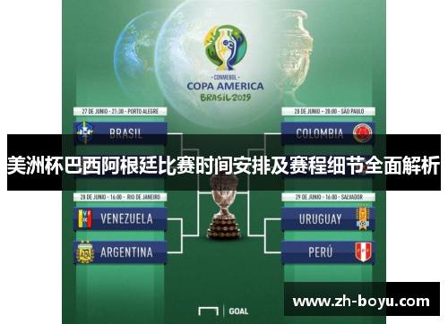美洲杯巴西阿根廷比赛时间安排及赛程细节全面解析