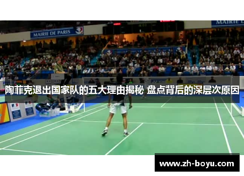 陶菲克退出国家队的五大理由揭秘 盘点背后的深层次原因